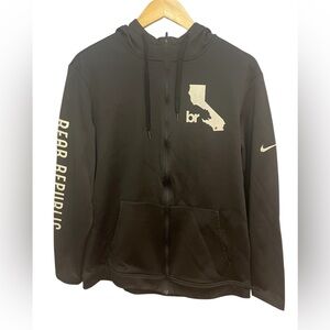 Nike Bear Republic Black Hoodie Full Zip Up Jacket